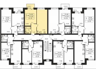 Продается 1-комнатная квартира, 44 м2, поселок Романовка, шоссе Дорога Жизни, 147к4