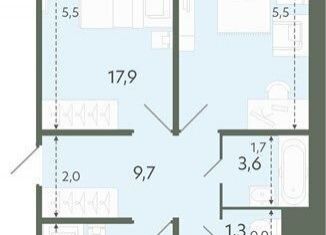 Продажа трехкомнатной квартиры, 80 м2, Новосибирск, метро Площадь Маркса, Спортивная улица, 37