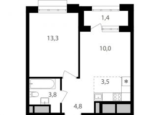 Продажа двухкомнатной квартиры, 36.8 м2, Москва, Михалковская улица, 48с1