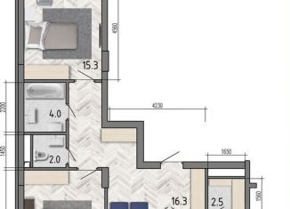 Продаю 3-комнатную квартиру, 90.2 м2, Воронеж, улица Фёдора Тютчева, 93/4, ЖК Микрорайон Боровое