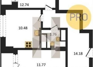 Продажа трехкомнатной квартиры, 66.8 м2, Новосибирск, Фабричная улица, 65/4