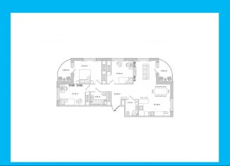 Продается 3-комнатная квартира, 99.4 м2, Санкт-Петербург, ЖК ЦДС Дримлайн