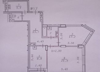 Продам двухкомнатную квартиру, 67 м2, Новосибирск, микрорайон Закаменский, 13, метро Золотая Нива