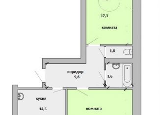 Продажа 2-комнатной квартиры, 66.4 м2, Павловск, улица Свободы, 32