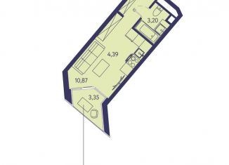 Продаю 1-ком. квартиру, 25 м2, посёлок городского типа Ливадия