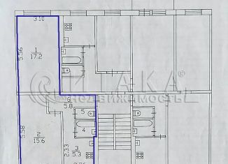 2-комнатная квартира на продажу, 46.9 м2, Ленинградская область, Центральная улица, 3