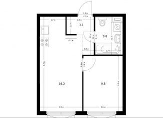 Продам 1-комнатную квартиру, 32.6 м2, Москва, станция Лихоборы, жилой комплекс Большая Академическая 85, к3.4