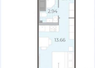 Продажа квартиры студии, 19.6 м2, Санкт-Петербург, ЖК Морская Набережная, набережная Миклухо-Маклая, 3к2