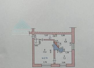 Продажа однокомнатной квартиры, 35.3 м2, Хакасия, Пролетарская улица, 13