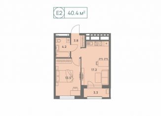 Продаю 2-комнатную квартиру, 40.4 м2, Пермь, Трамвайная улица, 27, Дзержинский район