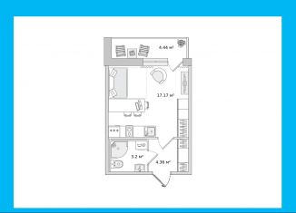 Продается квартира студия, 24.7 м2, Санкт-Петербург