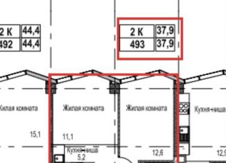 Продажа 2-комнатной квартиры, 37.9 м2, Москва, метро Октябрьское поле