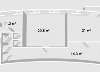 Продажа 2-комнатной квартиры, 76 м2, Карелия, проспект Ленина, 38