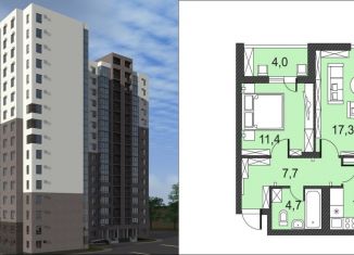 Продается двухкомнатная квартира, 56.8 м2, Волгоградская область, Гагринская улица, 3