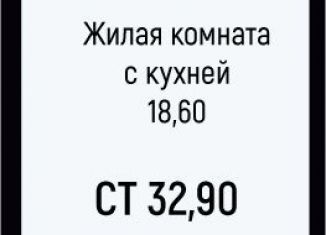 Продажа квартиры студии, 32.9 м2, село Агой