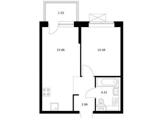 Продаю 1-ком. квартиру, 35.8 м2, Владивосток, жилой комплекс Босфорский Парк, 8