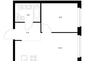 Продаю 1-ком. квартиру, 33.4 м2, Владивосток, Первомайский район