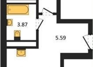 Продается 1-комнатная квартира, 45.2 м2, Новосибирская область