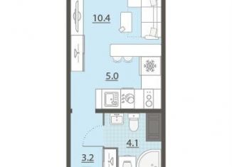 Продаю квартиру студию, 23.1 м2, Екатеринбург, метро Чкаловская, улица Архитектора Белянкина