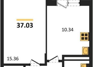 Продаю однокомнатную квартиру, 37 м2, Воронеж, Советский район, Острогожская улица, 164