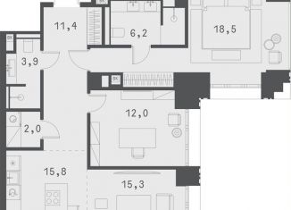 Продаю 1-комнатную квартиру, 85 м2, Москва, Садовая-Сухаревская улица, 14с1