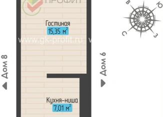 Продается 1-комнатная квартира, 31 м2, Набережные Челны