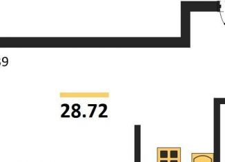 Продажа квартиры студии, 28.7 м2, Воронежская область