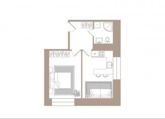 Продается 1-комнатная квартира, 35.2 м2, Санкт-Петербург, Красногвардейский район, Челябинская улица, 37