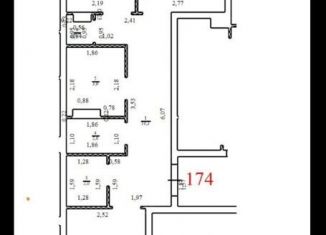 Продаю 2-ком. квартиру, 56.5 м2, село Новая Усмань, Полевая улица, 41Б