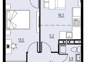 Продается 2-комнатная квартира, 37.5 м2, Пермский край