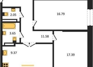 2-ком. квартира на продажу, 83.1 м2, Воронеж