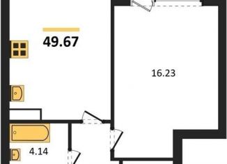 Продам 1-ком. квартиру, 49.7 м2, Воронеж, Московский проспект, 132, Центральный район