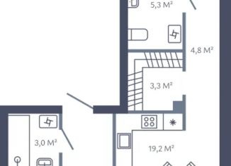 Продажа 2-ком. квартиры, 70.4 м2, Ленинградская область