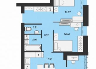 Продается двухкомнатная квартира, 66 м2, Брянск, Советский район, улица Ильи Иванова, 9