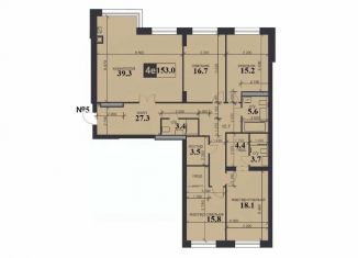 Продажа четырехкомнатной квартиры, 153 м2, Ставрополь, Промышленный район