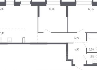 Продаю 2-комнатную квартиру, 59.2 м2, Приморский край