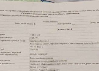 Продам участок, 20.4 сот., посёлок Шушино, Центральная улица