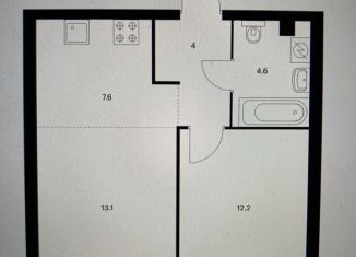 Сдаю в аренду 2-комнатную квартиру, 42 м2, Москва, улица Руставели, 16к2, метро Бутырская