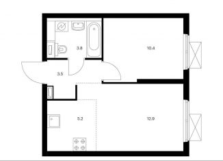 Продажа 2-комнатной квартиры, 35.8 м2, Балашиха, ЖК Измайловский Лес, Реутовская улица, 20