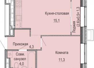 Продается однокомнатная квартира, 34.7 м2, Ижевск, Первомайский район