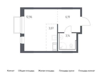 Продаю квартиру студию, 25.4 м2, Московская область, жилой комплекс Томилино Парк, к6.2