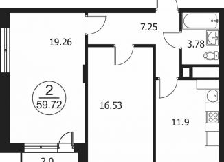 Продажа 3-ком. квартиры, 112.4 м2, Московская область, Парковая улица, 1