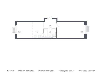 Продам 1-комнатную квартиру, 48 м2, Московская область, жилой комплекс Мытищи Парк, к4.2