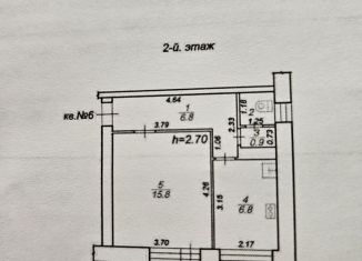 Продажа 1-ком. квартиры, 31.8 м2, деревня Андрейково (Бурашевское сельское поселение), деревня Андрейково (Бурашевское сельское поселение), 1Б