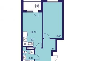 Продажа 1-комнатной квартиры, 48.7 м2, Воронеж, Центральный район, улица Ломоносова, 116/25