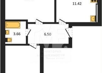 Продажа 2-ком. квартиры, 58.5 м2, Калининградская область