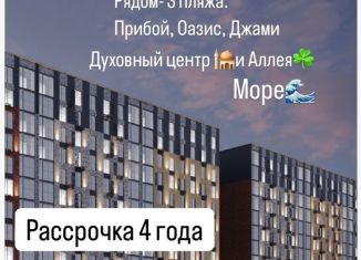 1-комнатная квартира на продажу, 45 м2, Махачкала, Ленинский район, проспект Насрутдинова, 162