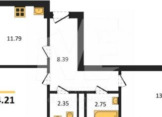 Продаю двухкомнатную квартиру, 54.2 м2, Калининградская область