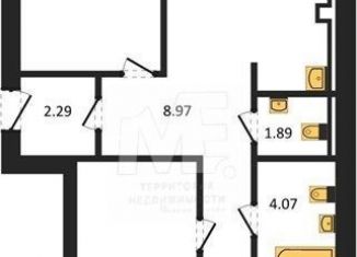 Продаю 3-ком. квартиру, 76.8 м2, Калининградская область, улица Гептнера, 21