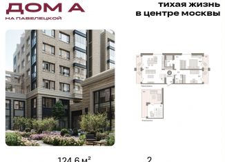 Продаю 2-ком. квартиру, 124.6 м2, Москва, Дубининская улица, вл59к2, метро Серпуховская